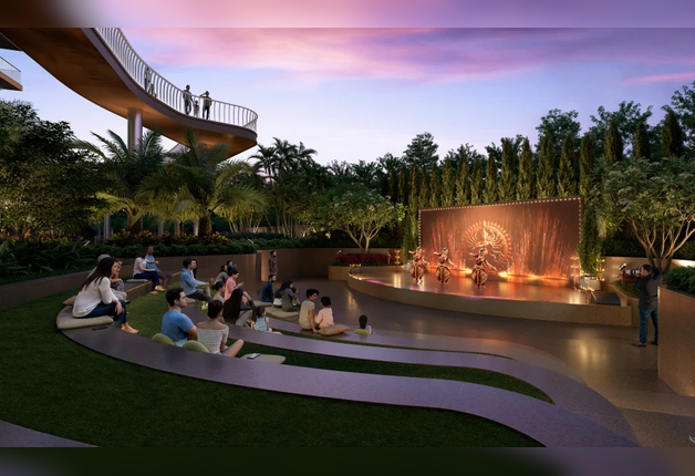Trump towers - Terrace
